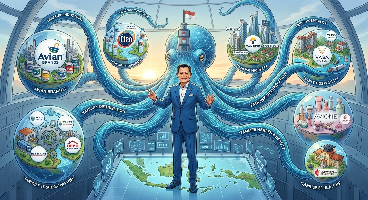 Belajar Kunci Sukses Membangun Imperium Bisnis dari Hermanto Tanoko