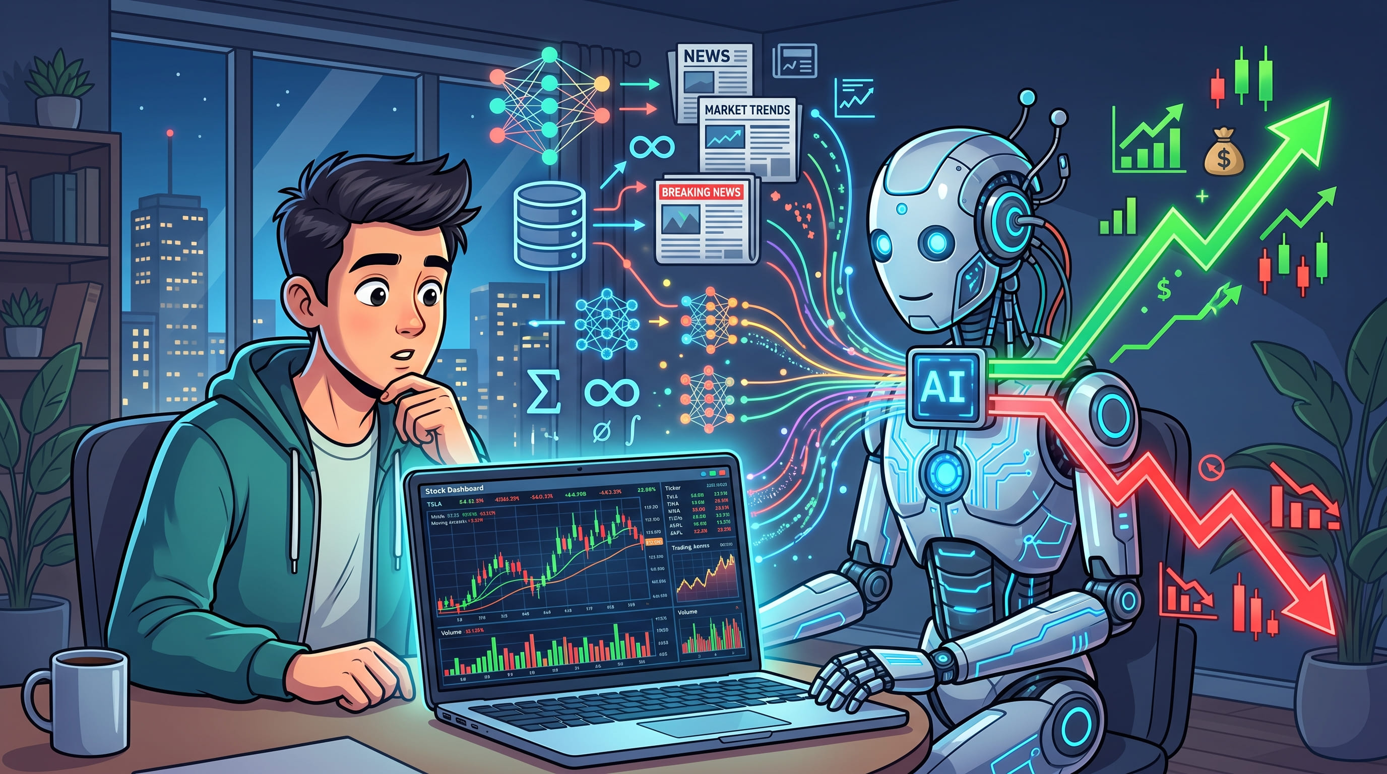 Bisakah AI Memprediksi Saham Akan Naik atau Turun?